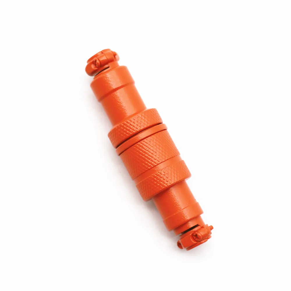 Colorful Matt Cyan Dark Gold Red Black GX16 Aviator Socket Docking 4 Core 4Pin Male&Female for Keyboard Coiled USB Type C Cable
