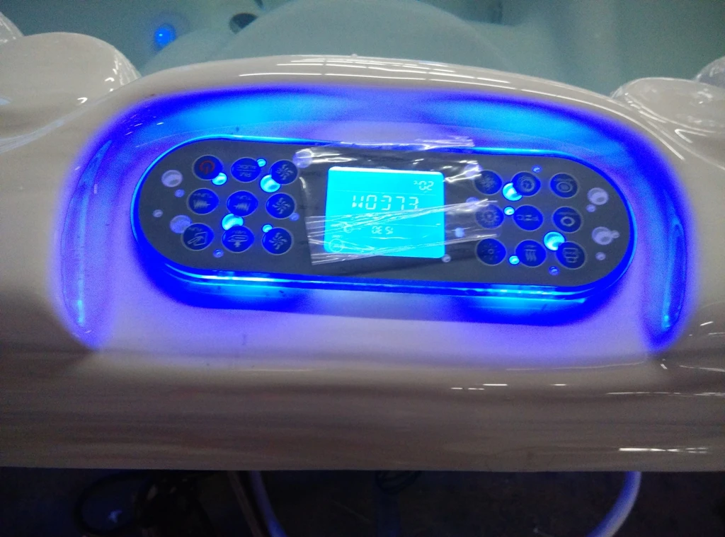 Outdoor 5 Person Entertainment Acrylic Massage Bathtub Indoor Relax Soaking SPA Hot Tub 4