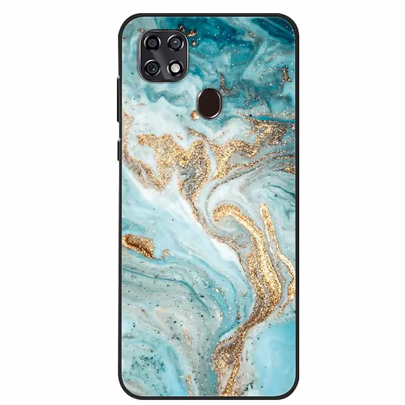 Elegant Marble Soft TPU Silicone Phone Case - Stylish Back Cover Coque Bumper