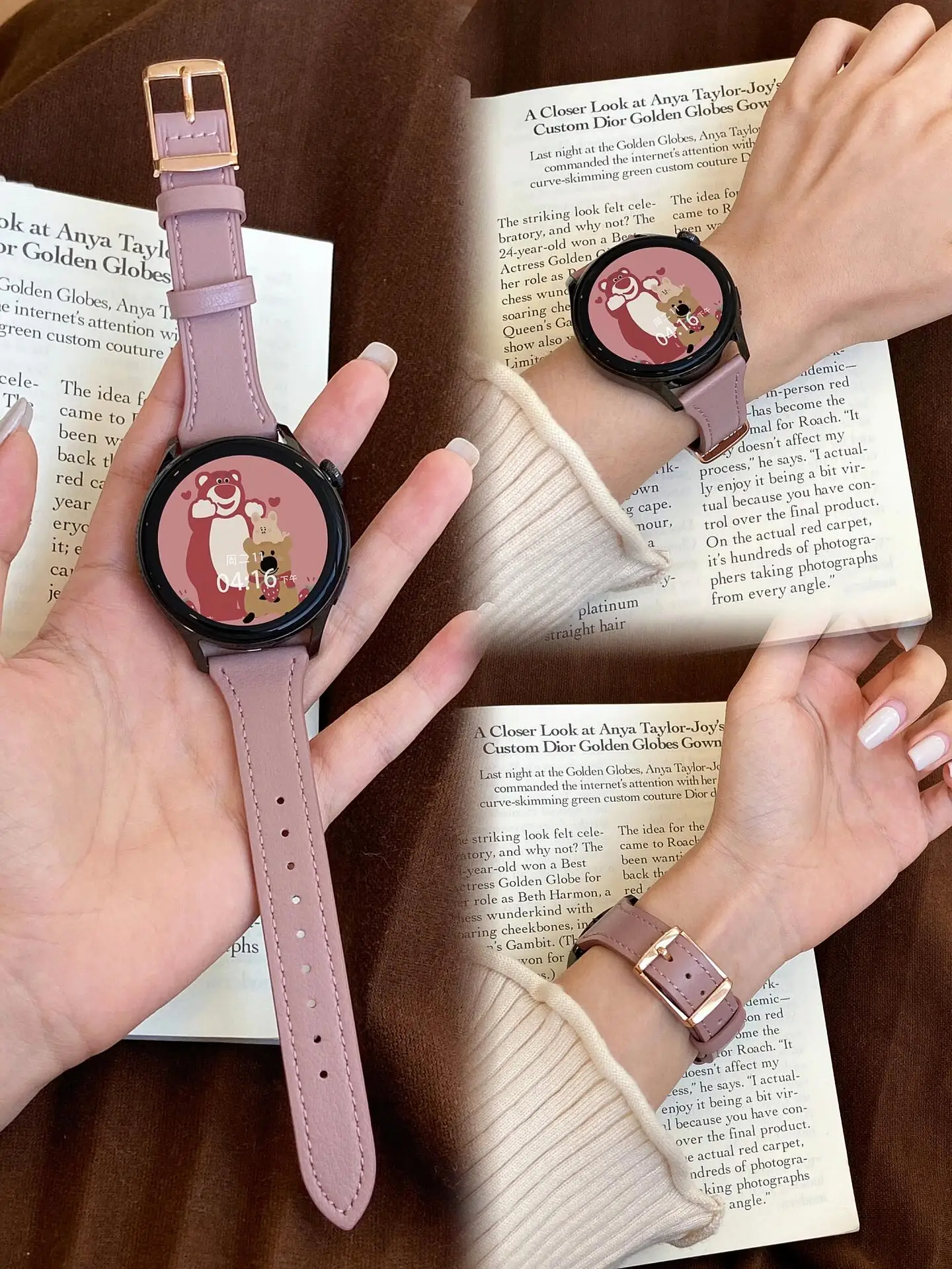 Premium Soft Leather Strap - Sport Bracelet