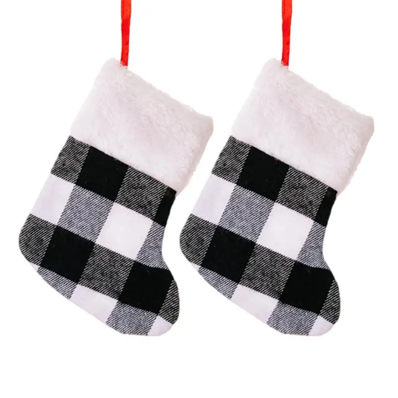 

Santa Stocking Bags Candy Santa Gift Stockings Fireplace Hang Stockings Santa Swedish Gnome Christmas Stockings For Kids