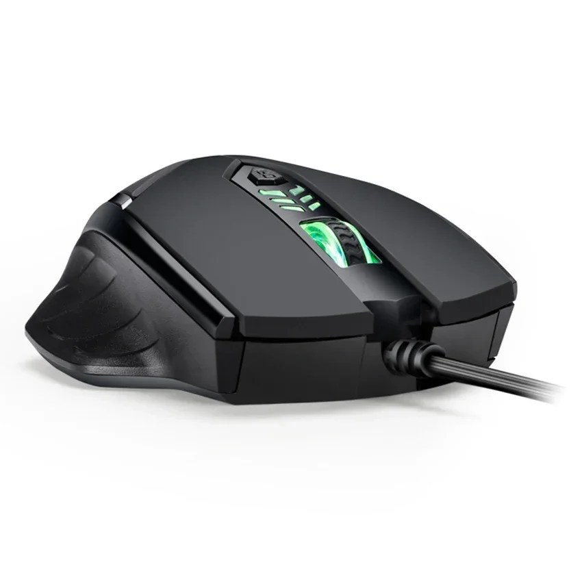 Silence Click Wired Gaming Mouse 6 Buttons USB Mute LED Optical Cable Ergonomic Computer Mouse Mice for PC Laptop Gamer gaming mouse wired mouse