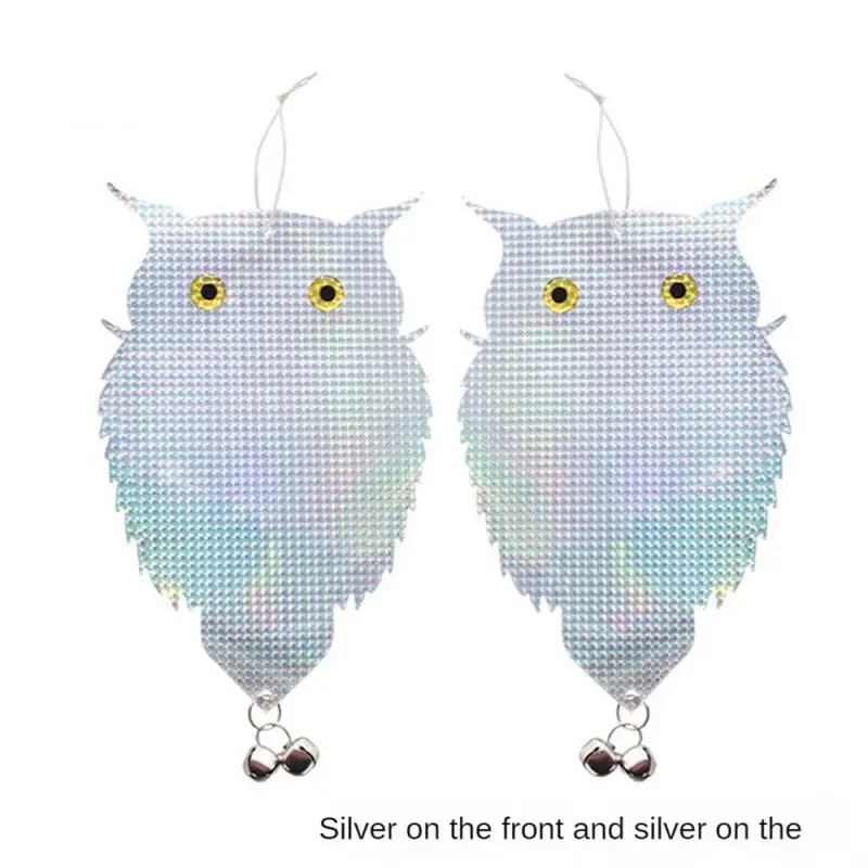 

Flash Reflective Owls Anti Bird Reflective Sticker Bird Repeller Control Scare Device Bird-repelling Double-sided Thickened