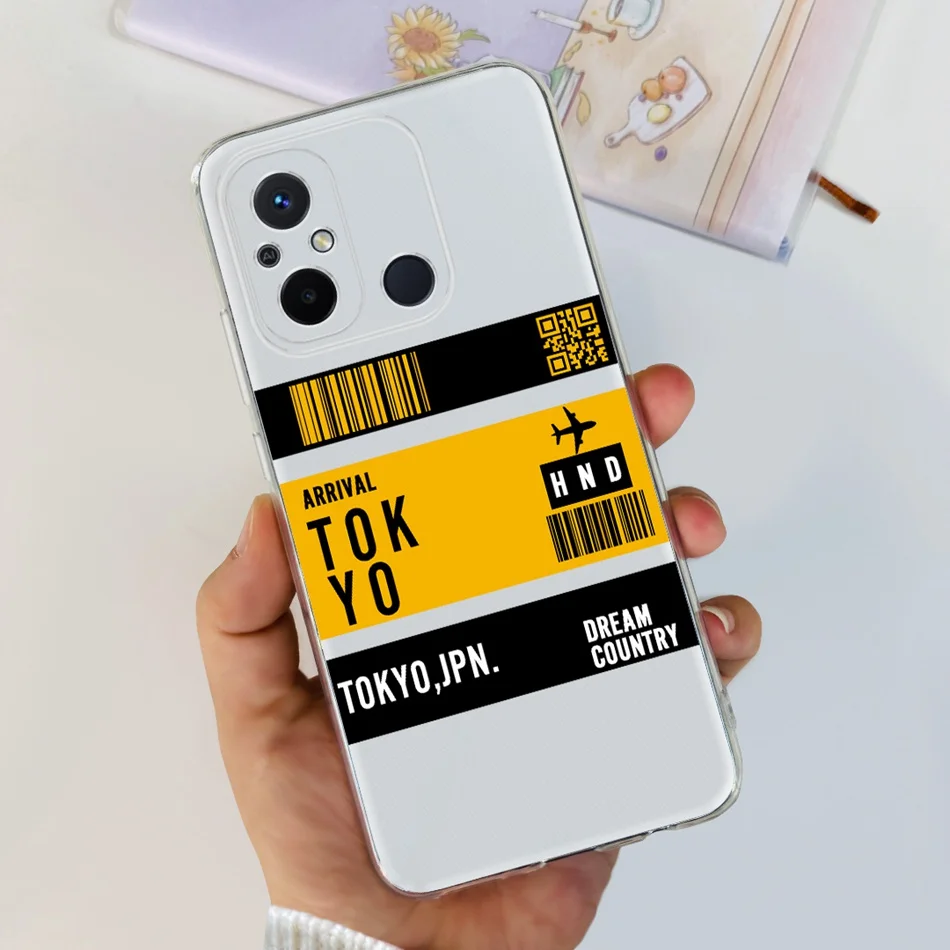Soft Silicone Case - Cute Painted Transparent TPU Back Cover