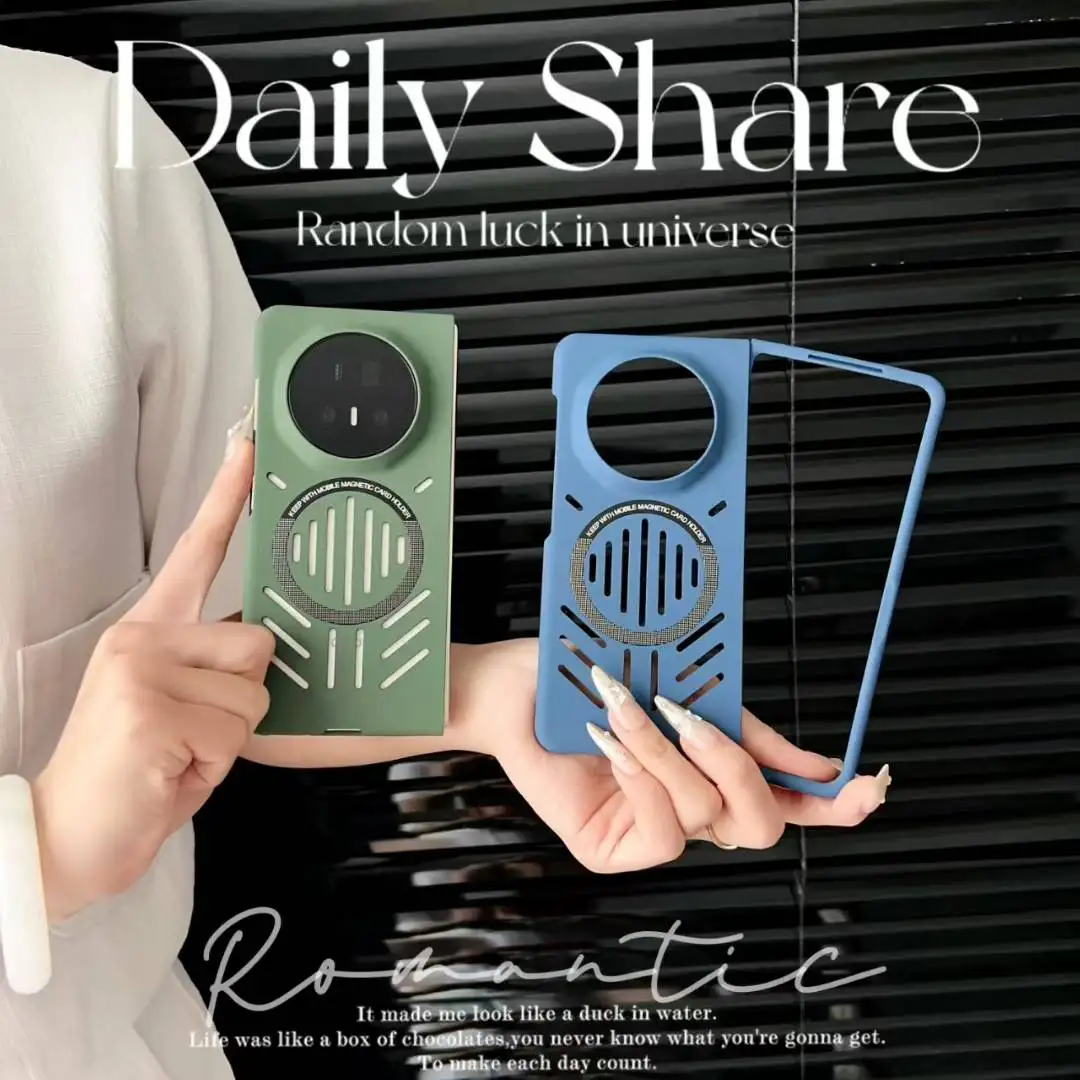 Premium Rugged Heat Dissipation Case with MagSafe for Magnetic Wireless Charging - Shockproof Bumper Hard Cover
