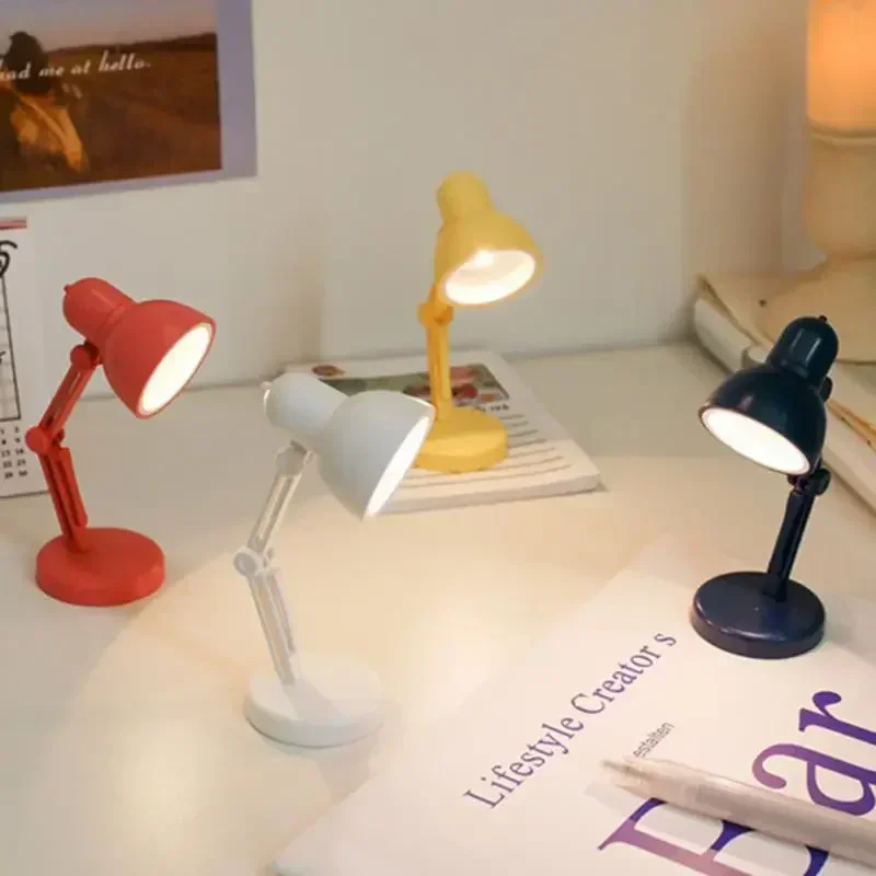Book light Mini With Clip LED Table Lamp Foldable Night Home Room Computer Night Lights Eye Travel Home Appliance