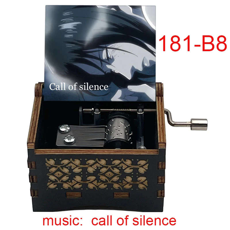 Anime Titan music call of silence Music Box Musical attack on Theme Fans Kids Festival New Year Gifts music box