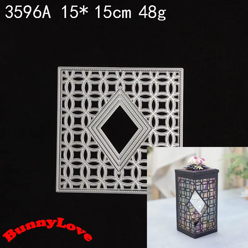 

Металлические Вырубные штампы BunnyLove, традиционные плитки, вырубные штампы, шаблон для «сделай сам», скрапбукинг, тиснение, бумага