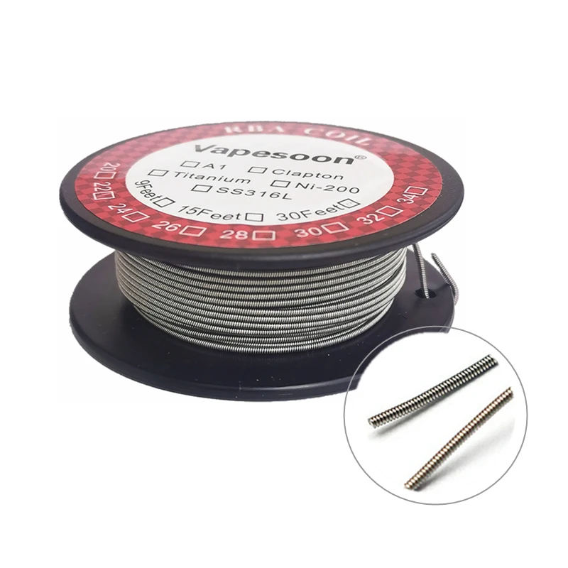 

9Feet/roll Cables Resistance Clapton Heating Wire For DIY Vaporizer Deck Wick