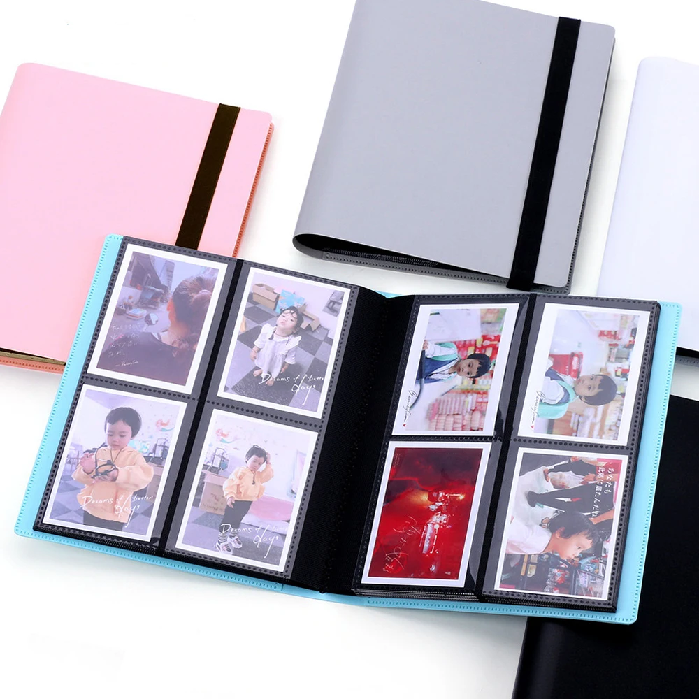 3 Inches Instax Mini Photo Albums 160/360 Pockets Kpop Photocards Holder Stickers Photographs Collect Book Korea Family Booklet