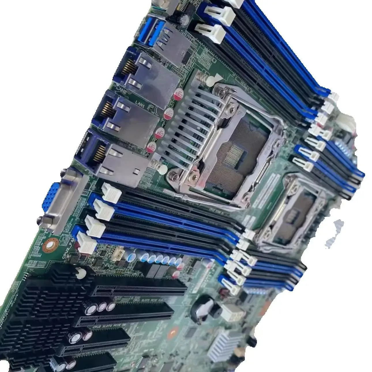 X99 デュアルソケット E5-2680V4 サーバーボード C612 チップ E-ATX