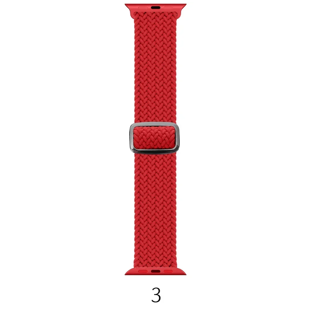 Nylon Braided Elastic Solo Loop Band