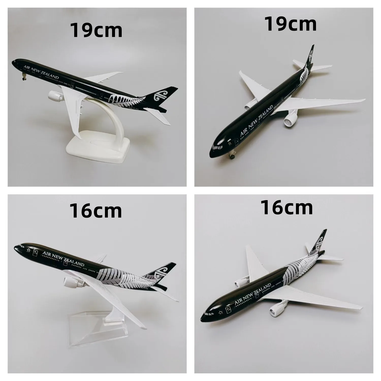 

16cm 19cm Black Air NEW ZEALAND Airlines Boeing 777 B777 Airways Diecast Airplane Model Plane Model Alloy Metal Aircraft Gifts