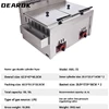 12L Stainless Steel Gas Fryer Countertop Fried Chicken French Fries Machine Commercial Deep Fryer Machine with Dual Tanks 3
