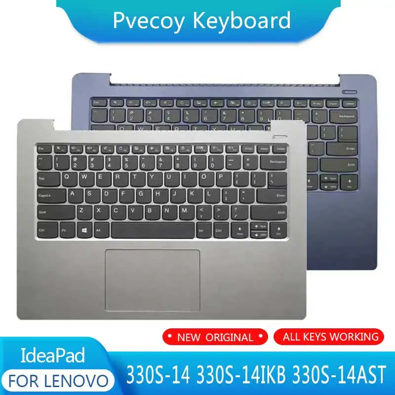 

Клавиатура для ноутбука Lenovo IdeaPad 330S-14 330S-14IKB 330S-14AST, английская версия, верхняя крышка