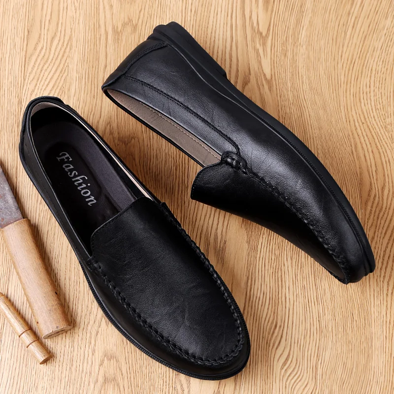 FUNNYS COSIDRAM Mocasin Planos Para Hombre, Zapatos Sin Cordon