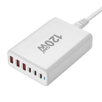 120W 6-Port GaN Charger 1