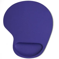 Comfort EVA Wrist Mouse Pad - Soft Sponge, Cute & Convenient Gaming Desk Accessory (Purple)