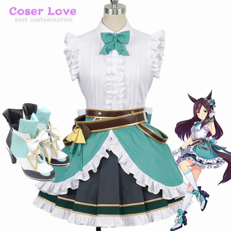 

Anime Uma musume Pretty Derby Mejiro Dober Halloween Christmas Costumes Customized Outfits Cosplay Costume
