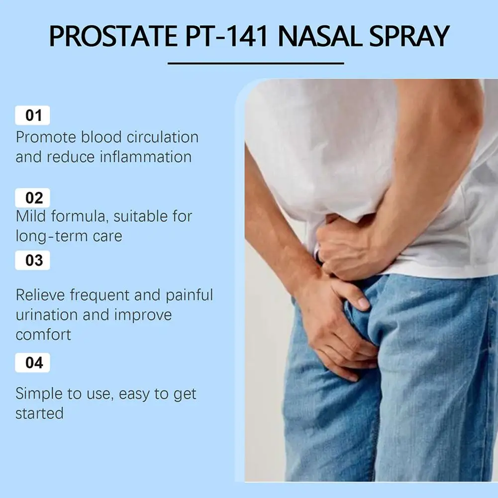 Prostate Health Nasal Spray Prostate Pt-141 Nasal Spray Improve Health Safe Personal Care nasal spray