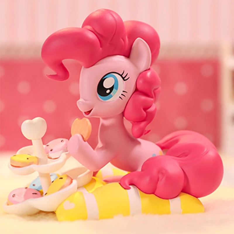 Hasbro My Little Pony - Pony Sirena Pinkie Pie 7,5 Cm Con Vestito - Terra E Mare - Giocattolo Bambini 3+