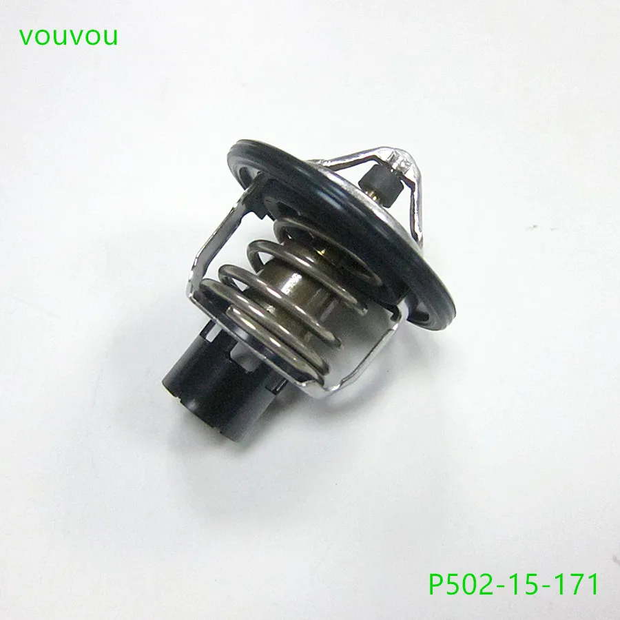 Car accessories P502-15-171 engine cooling thermostat for Mazda 2 14-19 CX-5 17-21 KF CX-8 cx9 CX-3 CX-4 MX-5 2015-