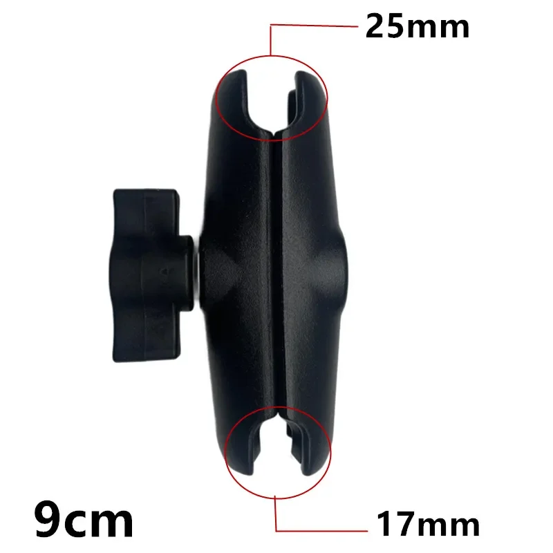 ISaddle Braccio A Doppia Presa In Alluminio Per Supporti RAM® Con Sfera Da 25 Mm – Per Bici E Moto, Garanzia A Vita - 2
