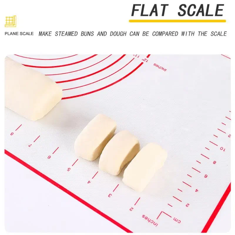 50/40cm Silicone Pad Baking Mat Sheet Kneading Dough Mat For Kitchen Rolling Dough Pizza Large Non-Stick Maker Gadgets silicone baking mat