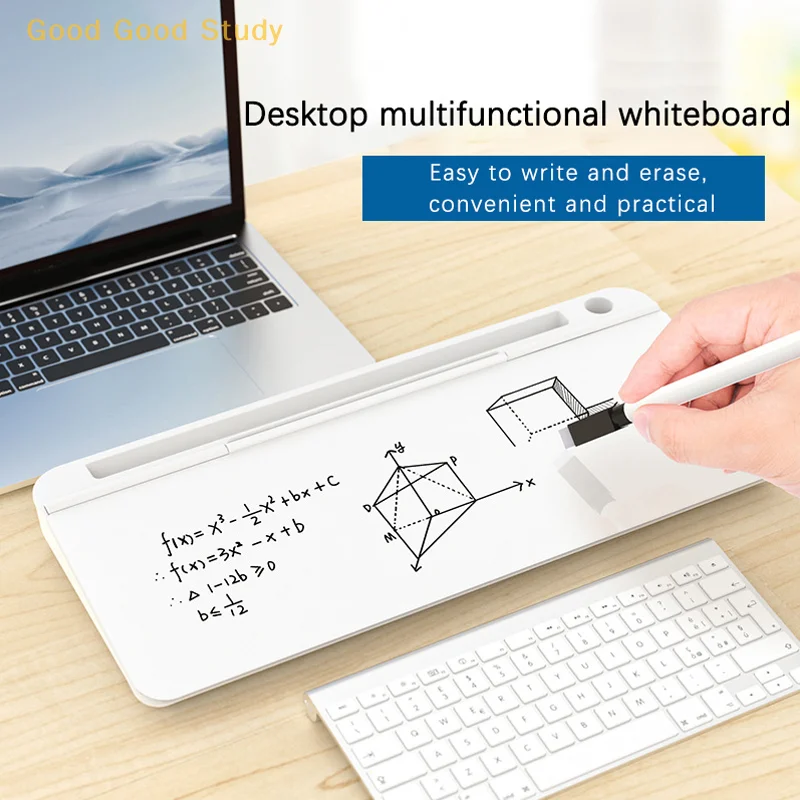 

Mini Whiteboard Writing Board For Desktop Keyboard Business Office Erasable Note Memo-Board Desktop Organizer Drop Shipping