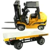 Rc Remote Control Car 1:10 Huina 1576 Forklift Truck Toy 2.4g Large Transport Engineering Truck Children'S Remote Control Toy 3