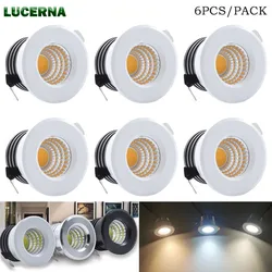 LED Spotlight Downlight - Indoor Ceiling Lighting for Room, Kitchen, Showcase, and Cabinet (Natural White 4000K)