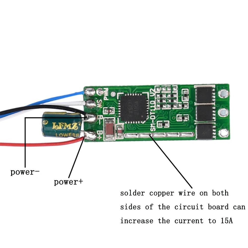 Micro Brushless Motor 2S 7-15A Drive Mini Aircraft Model Brushless Electric Regulator Switch 4 Line Speed Control Motor Drive