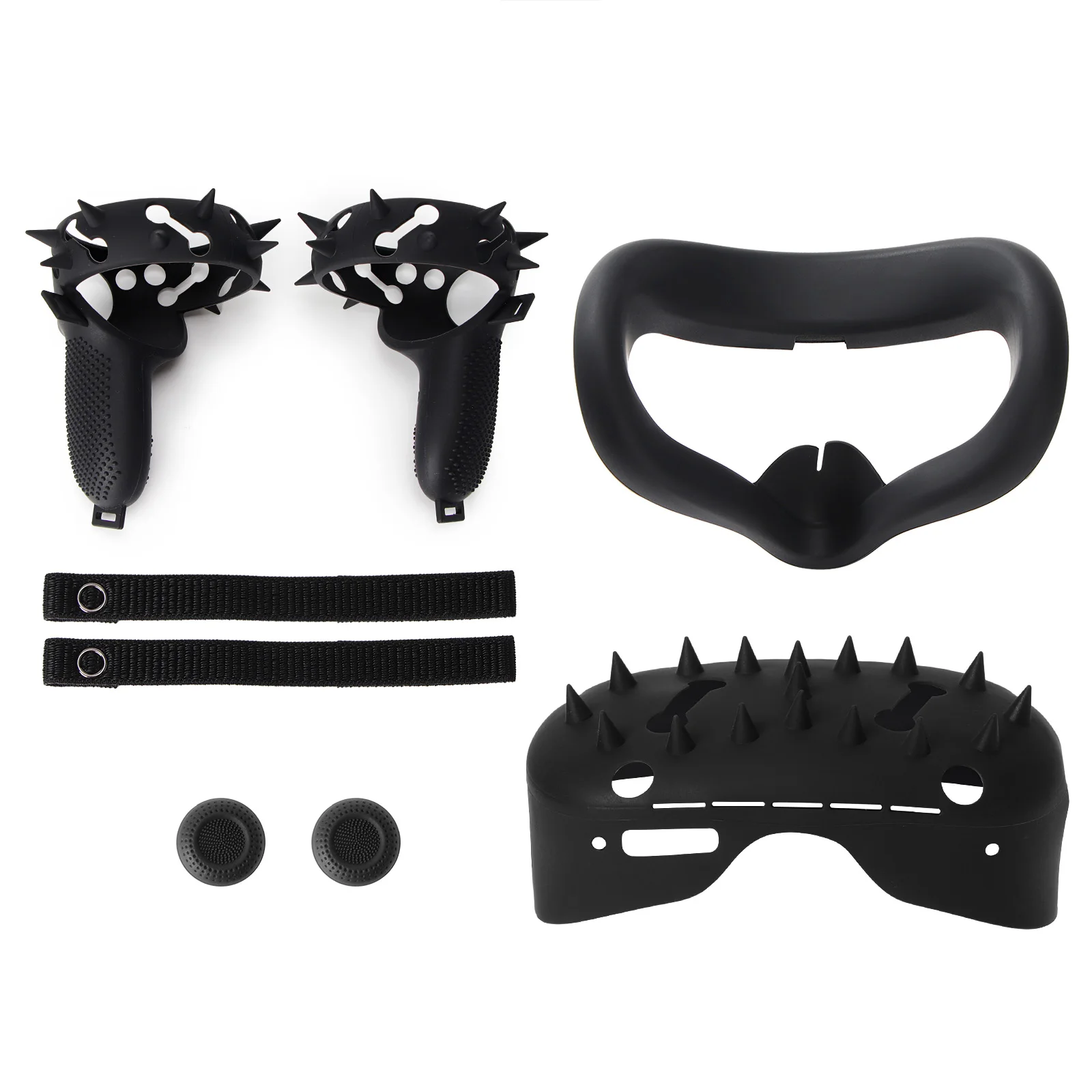 For Quest 2 VR Protective Cover Set Controller Grip Protective Sleeve for Oculus Quest 2 VR Glasses Helmet Cover Accessories 