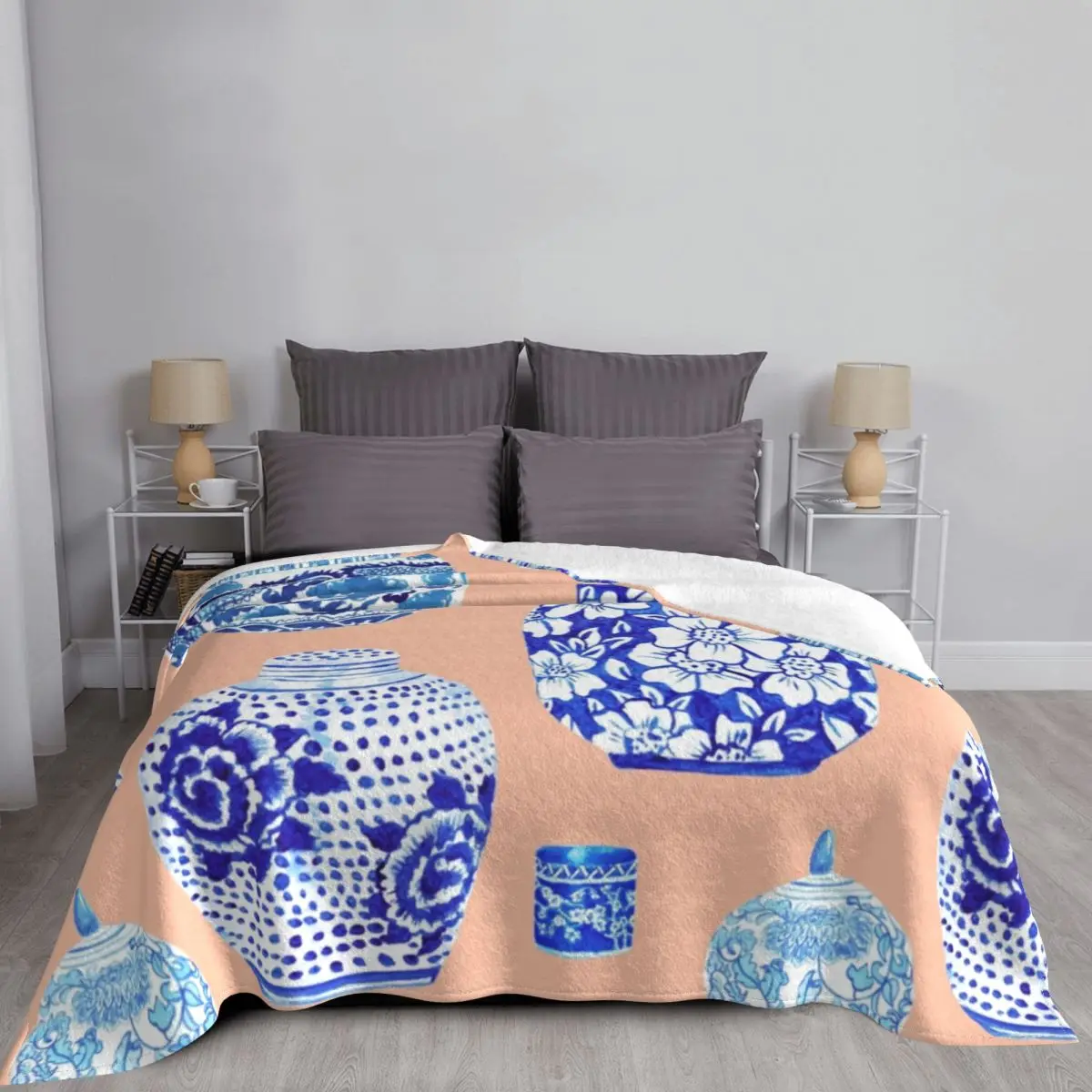 Chinoiserie-�ε巯�� ���� �׾Ƹ� �÷��� ������ ���, �ö��� �ø��� ���ڱ� ���, ���� ħ�� ���� ħ�뺸