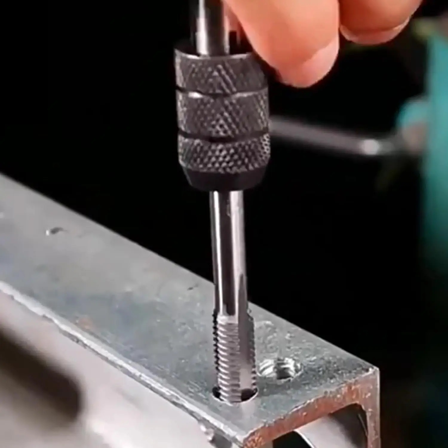 T형 라쳇 탭 렌치 나사 탭핑 드라이버 공구 세트 핸드 렌치 메트릭 스크류 플러그 금속 플라스틱 목재 드릴 비트용