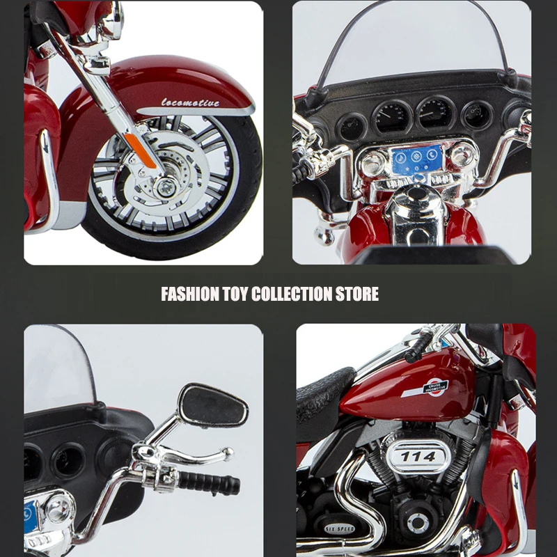 1:9 Technical Harlei DAVIDSON Alloy Car Model Diecast Car Off-Road