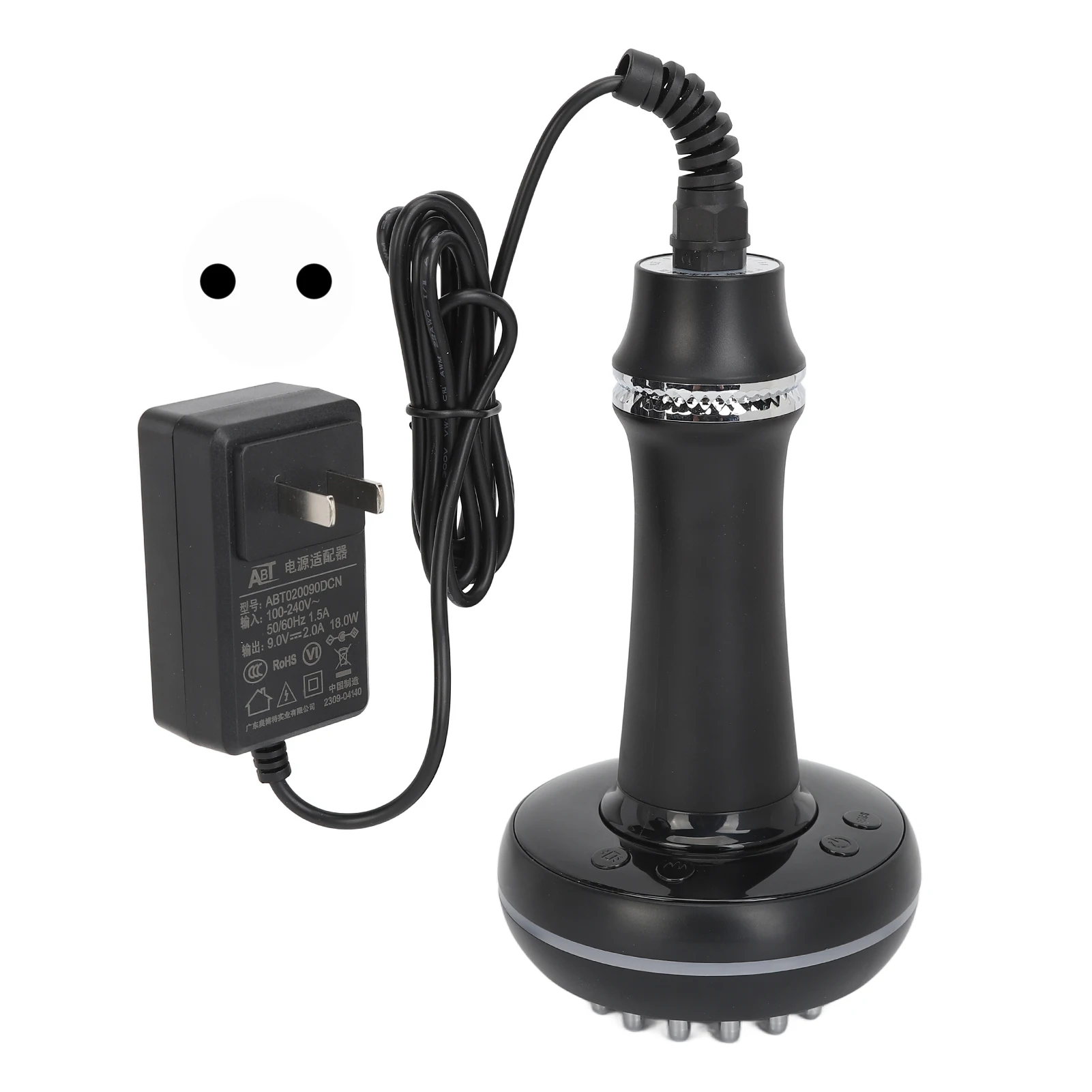 

Electric Massage Brush Electric Dredging Massager Microcurrent Heating Promote Circulation Cellulite Removal