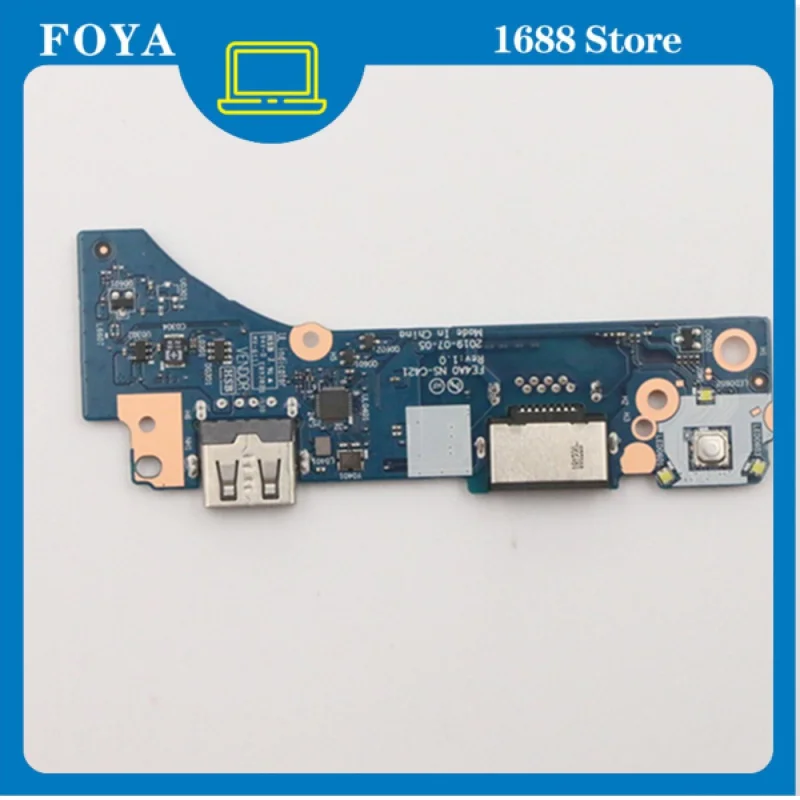 

FOR LENOVO Thinkpad E14 USB ETHERNET POWER BUTTON BOARD NS-C421 5C50S73034