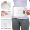 Waist Pillow Back Brace Support Belt Side Reclining Lumbar Support Belt Warming Brace for Back Lower Back Lumbar Pain Relief 3