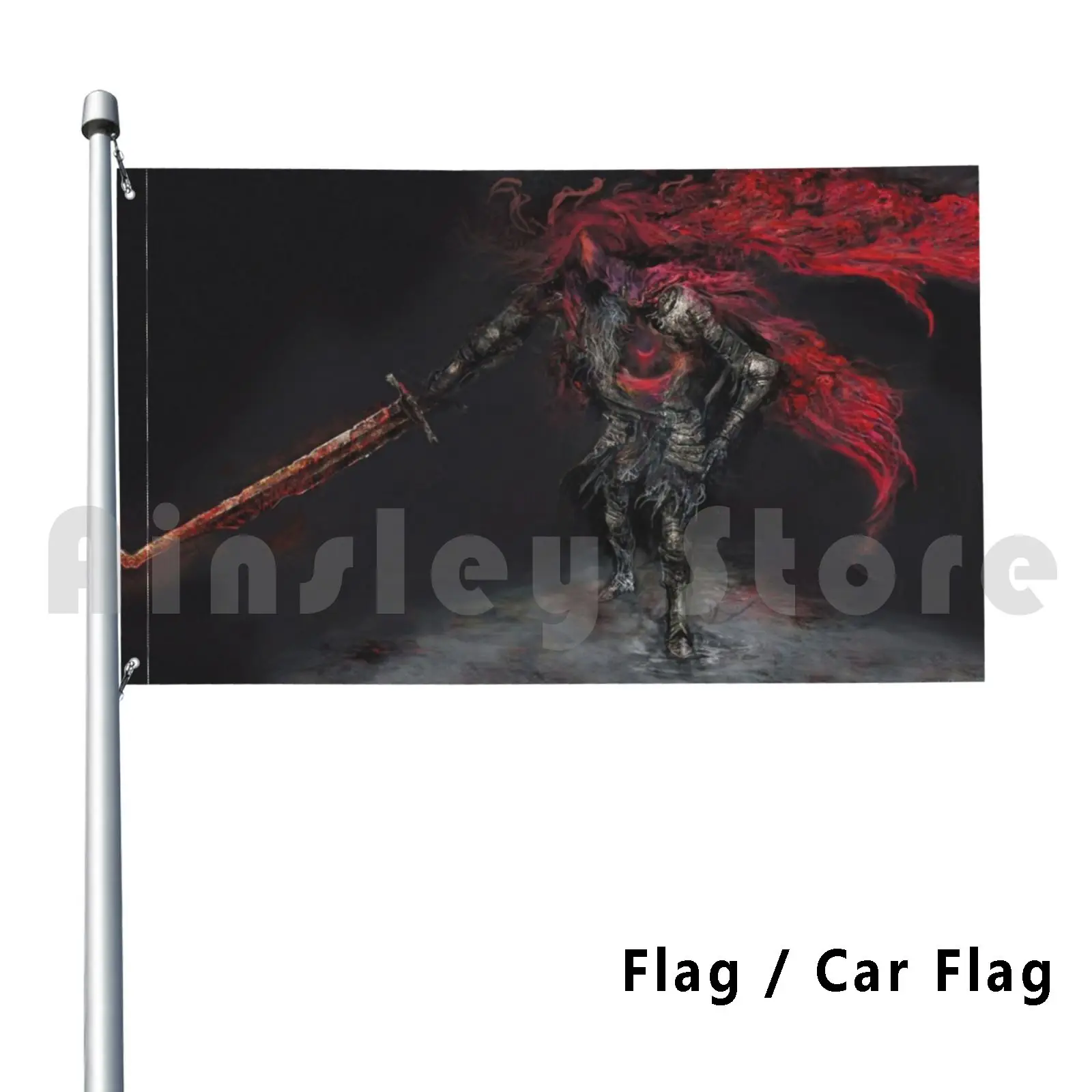 Bandiera Bandiera Auto Gael Concept Art Hat Dark Souls Slave Knight Gael Ringed City Concept Art Red Hood