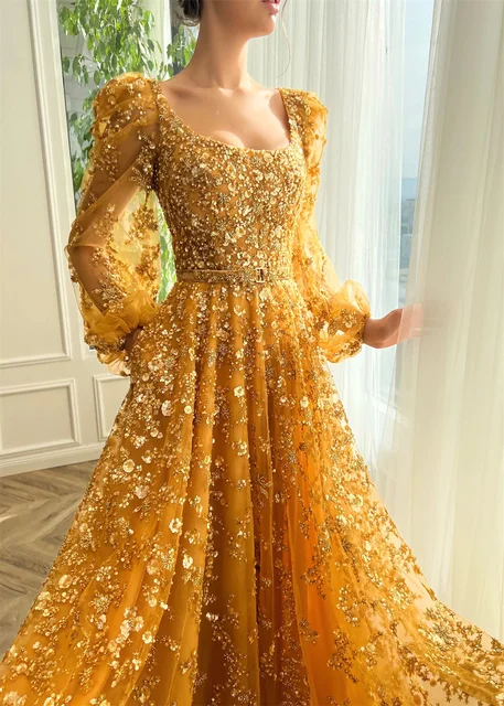 gold sequin dress david's bridal Champagne Gold David's Bridal Sequin Beaded Long Formal Gown Sz XS Wedding Guest