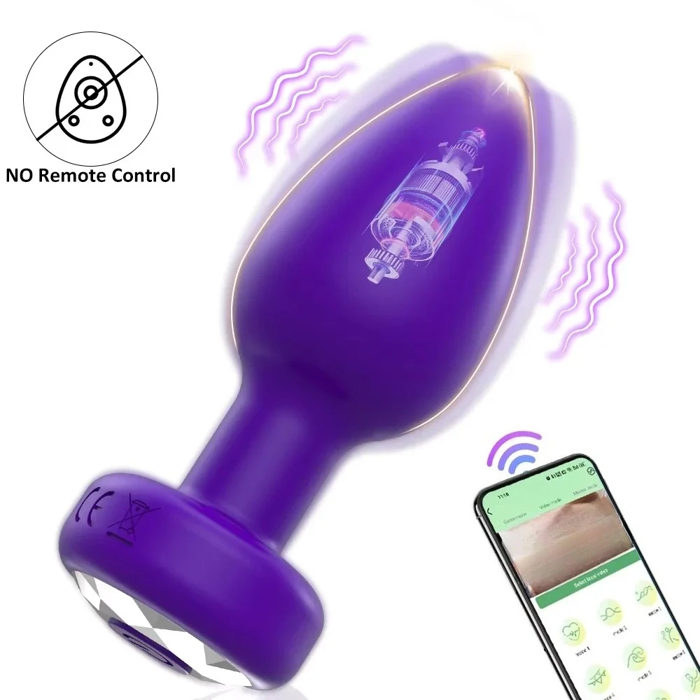 Anal Vibrator Wireless Remote Control Butt Plug Men Prostate Massager Female Vagina Masturbator for Adult Sex Toys Women Men Gay