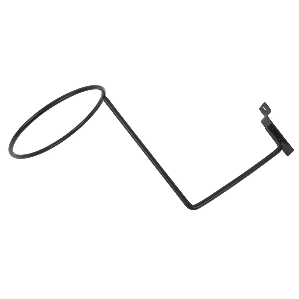 Steel Motorcycle Accessories Helmet Holder Hanger Rack Wall Mounted Hook For Coats Hats Caps Helmet Rack Black Mounts