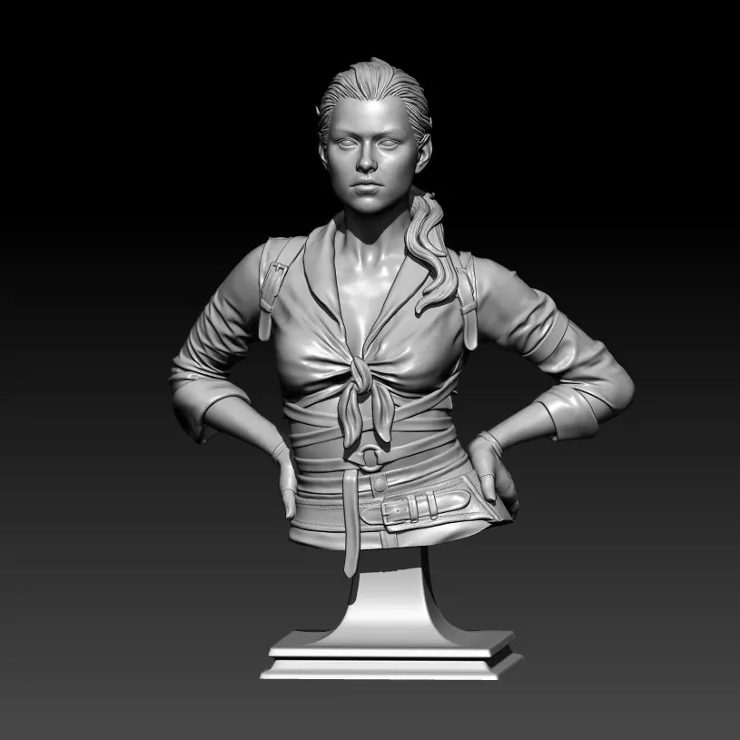 1/18 80mm 1/24 60mm Resin Model Actor Star Bust Figure Unpaint No Color