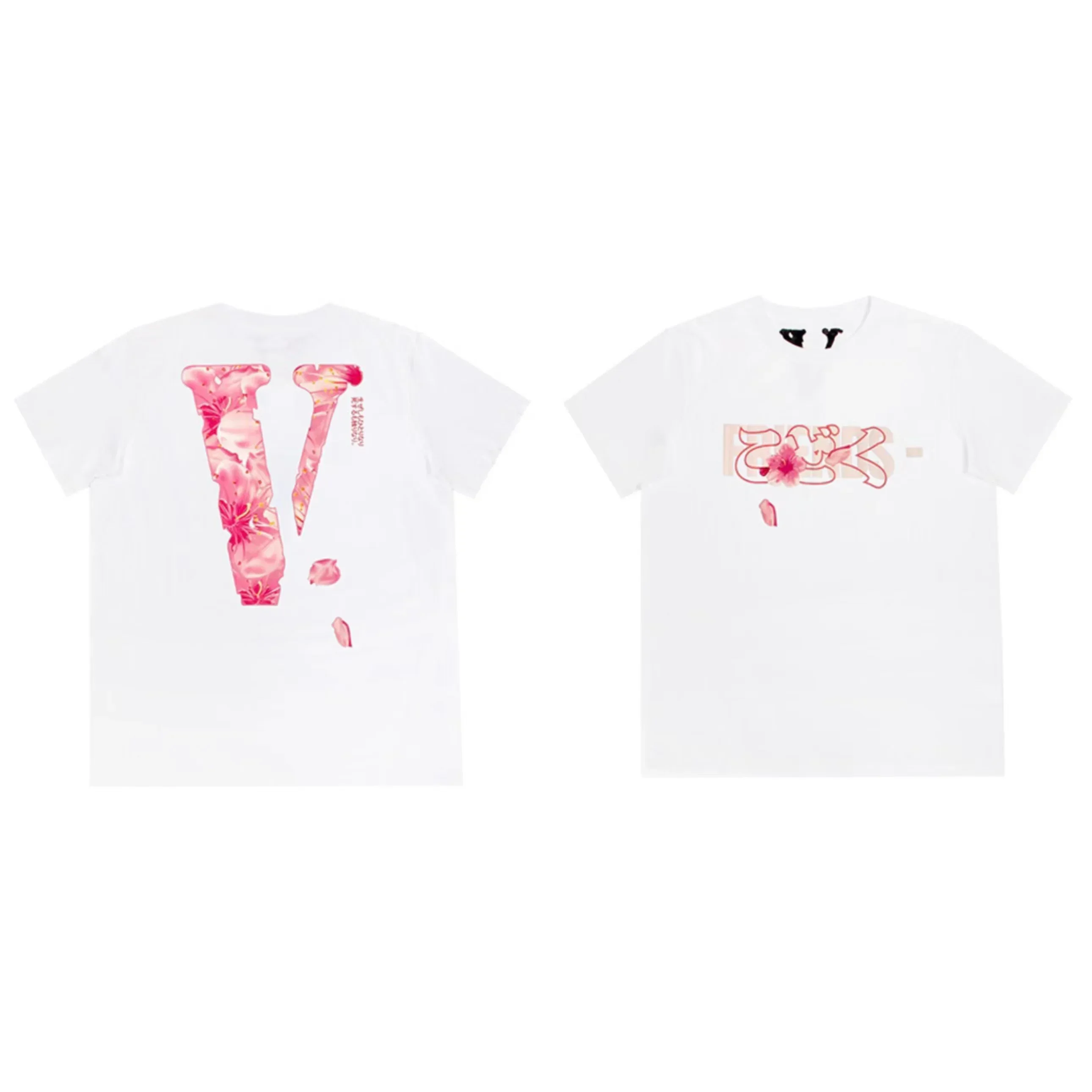 vlone short sleeve T-shirt men and women v country tide brand American high street retro half sleeve T-shirt summer