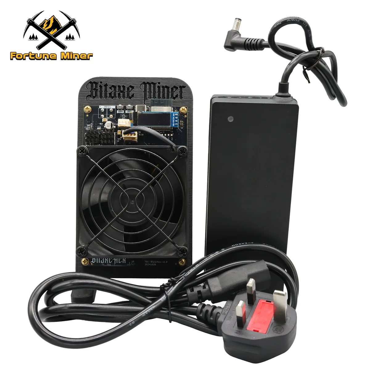 Bitaxe Supra Hex 701 ビットコインマイナー Solo Lucky Miner 4.2Th/s