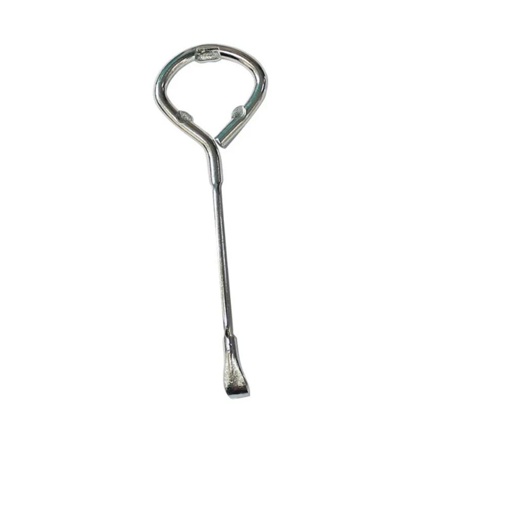 

Beer Bottles Can Opener Rustproof Silver Simple 11.2*3.7cm 2/4Pcs High Hardness M10 Multifunction Beer Bottles