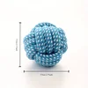 New Candy-colored Pet Rope Ball Dog Toy Teddy Bite Durable Cat Toy 6