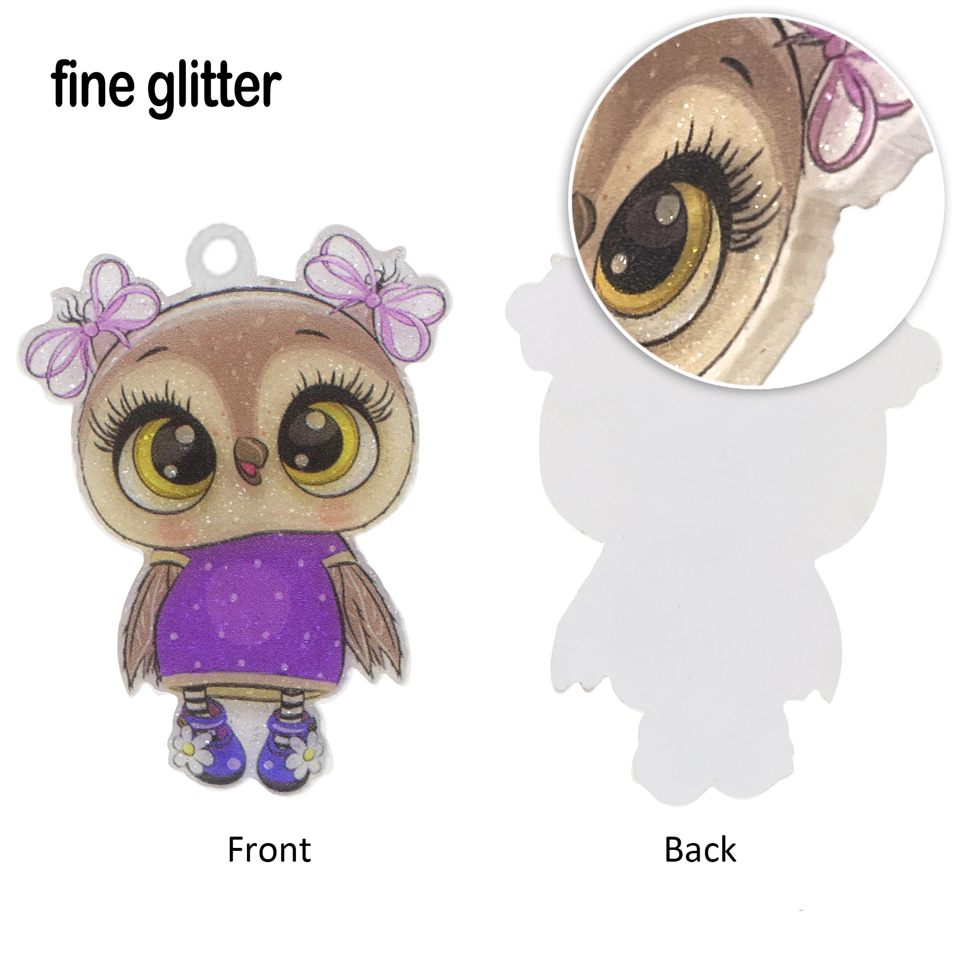 fine glitter hole