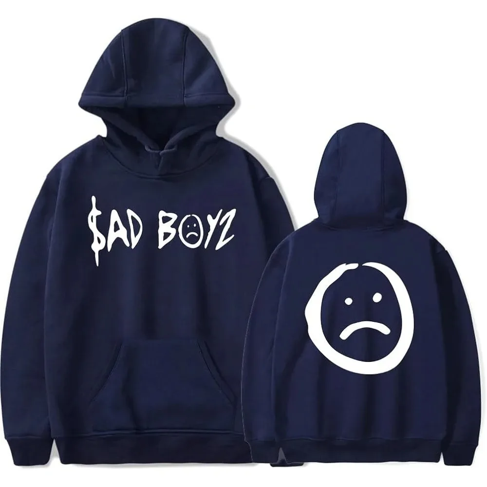Moletom com capuz para homens e mulheres, Junior H $ ad Boys, Pulôver de manga comprida, Roupas da moda 2024